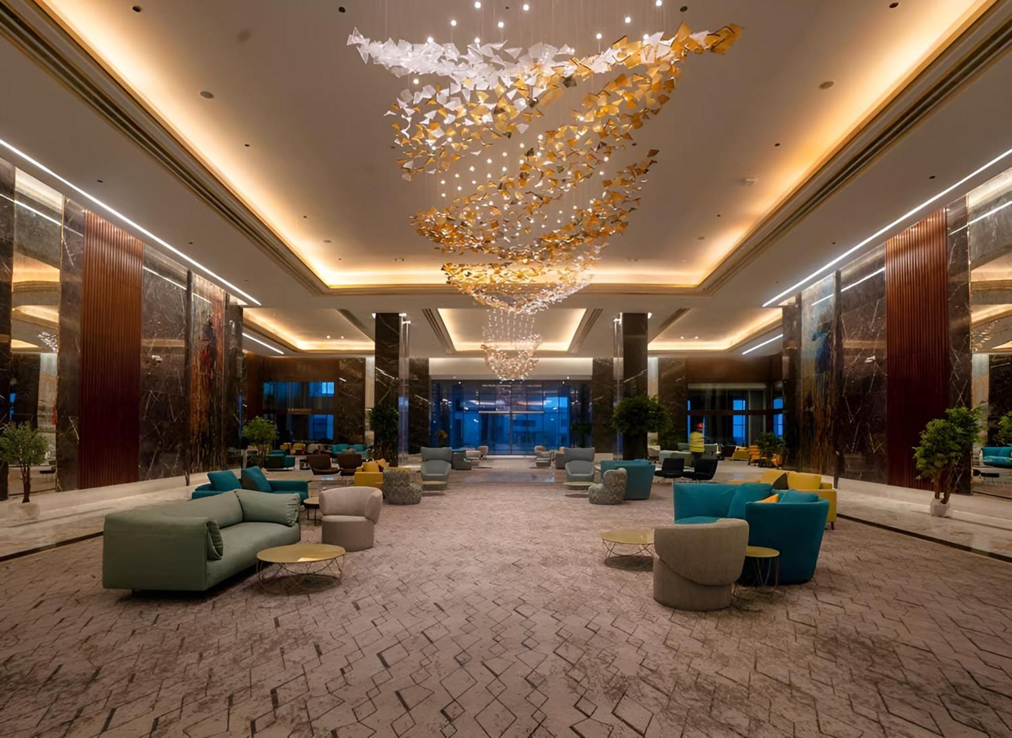Rixos Premium Alamein 엘 알라메인 외부 사진 The lobby of the hotel