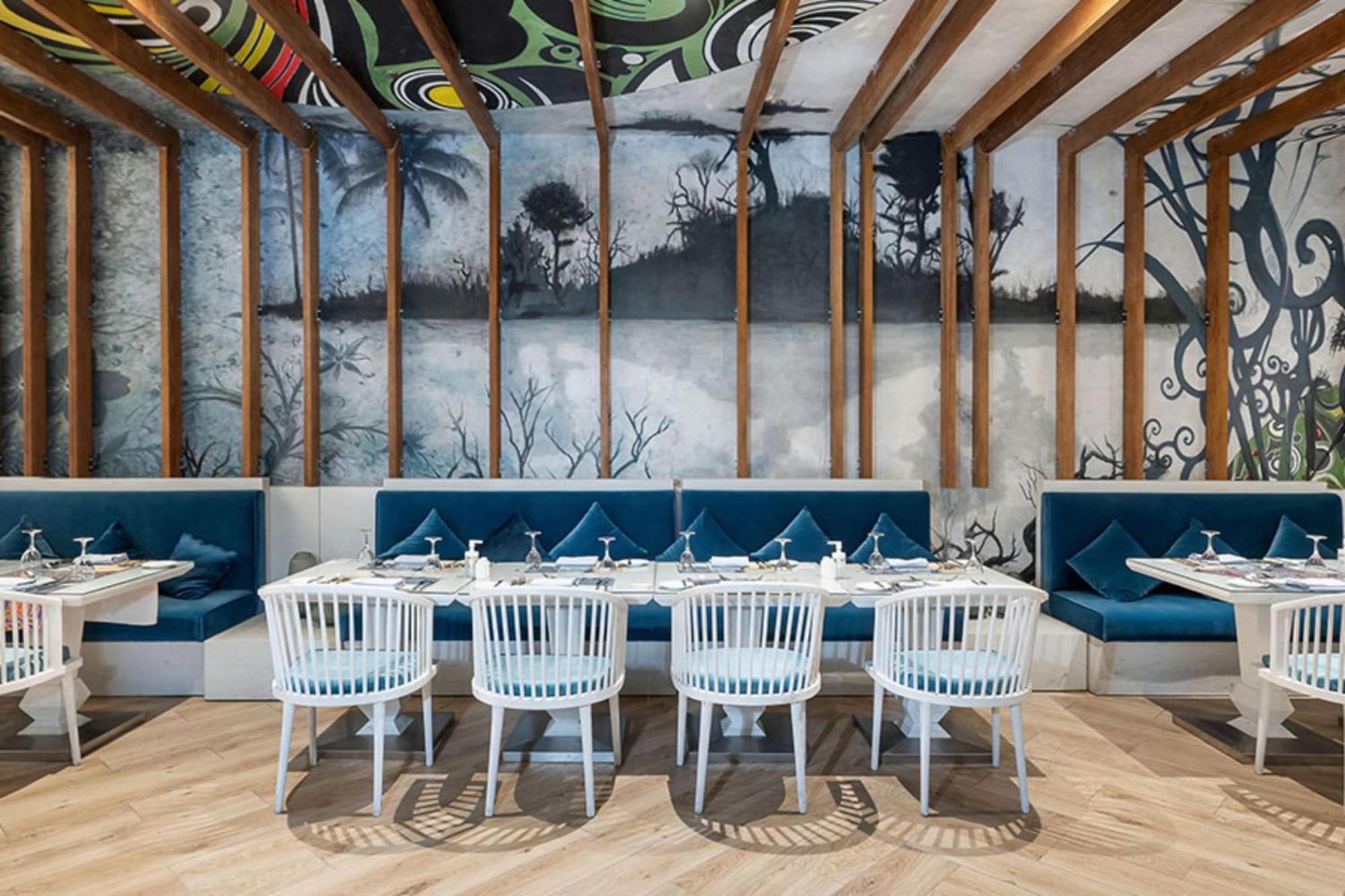 Rixos Premium Alamein 엘 알라메인 외부 사진 Restaurant interior