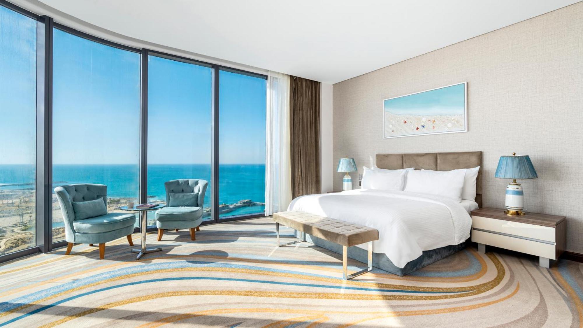 Rixos Premium Alamein 엘 알라메인 외부 사진 A bedroom at the hotel